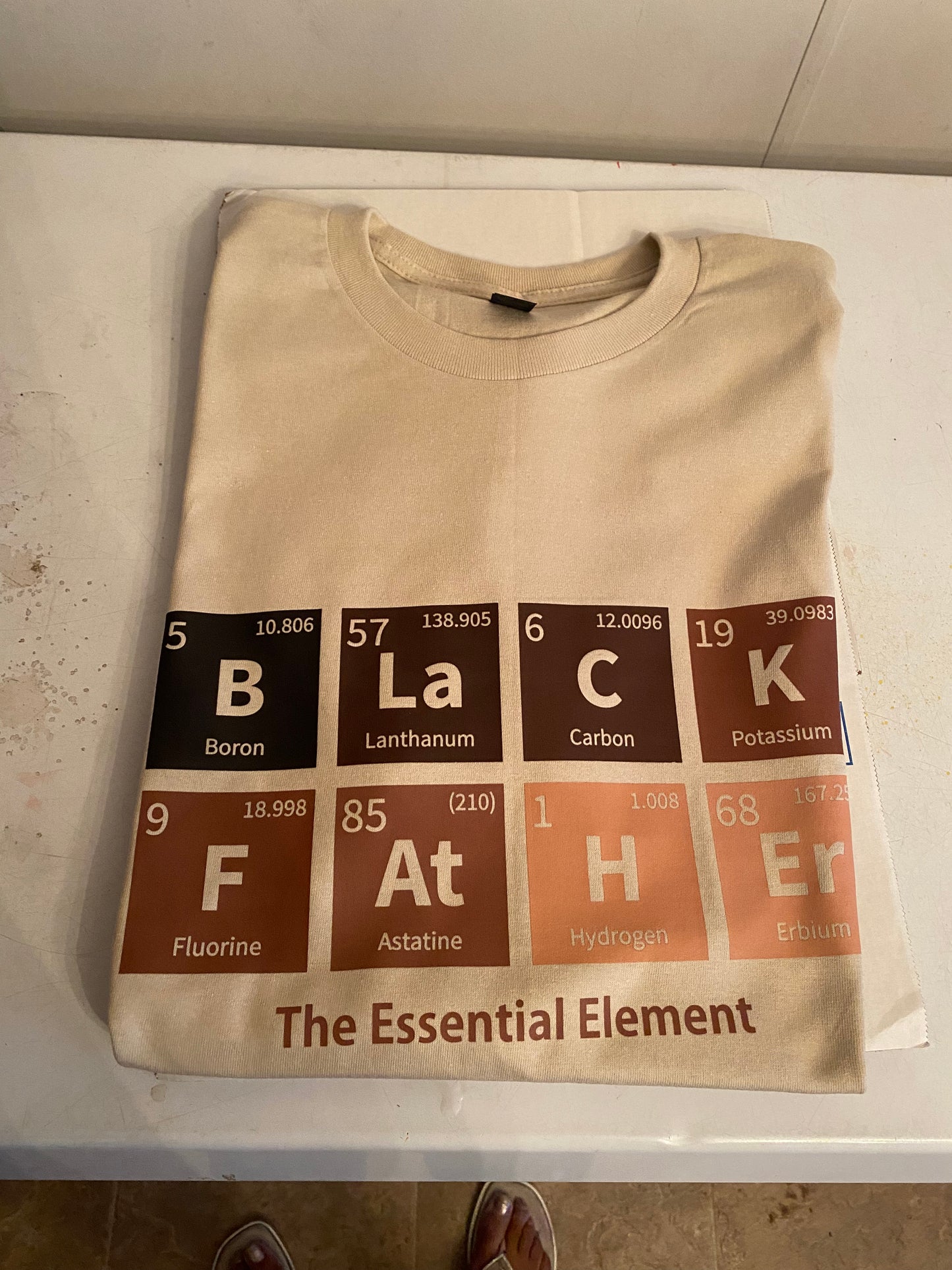 Black Father Elements T-Shirt